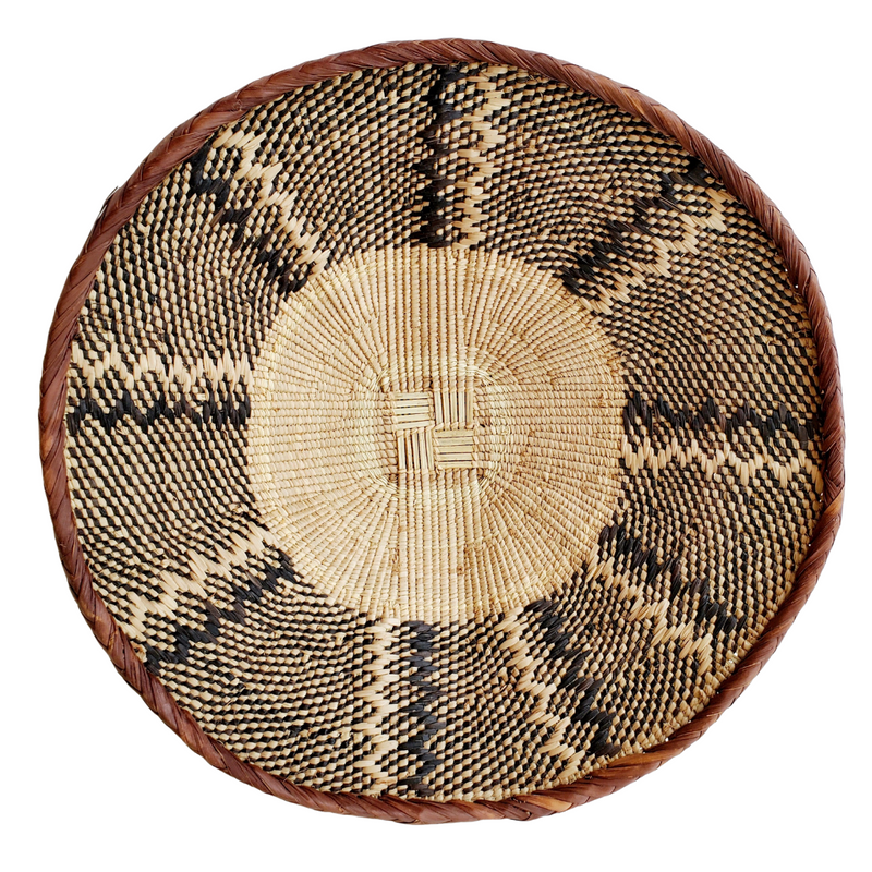 Wall Basket Hand Woven In Zimbabwe