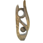 Vertical Abstract Sculpture – Shona Stone Art from Zimbabwe