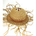 Wicker Sun Hat with Long Tassels – Handmade in Zimbabwe