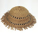 Wicker Sun Hat with Short Tassels | Handmade Zimbabwe Hat