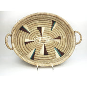 Wicker Tray Hand Woven In Zimbabwe