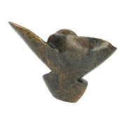 Winged Abstract Plant Sculpture – Shona Stone Art from Zimbabwe