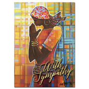 African American Sympathy Card