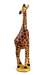 Hand-Carved Wooden Giraffe Sculpture – African Art from Kenya