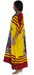 Yellow African Kaftan Dress – Women & Children Print