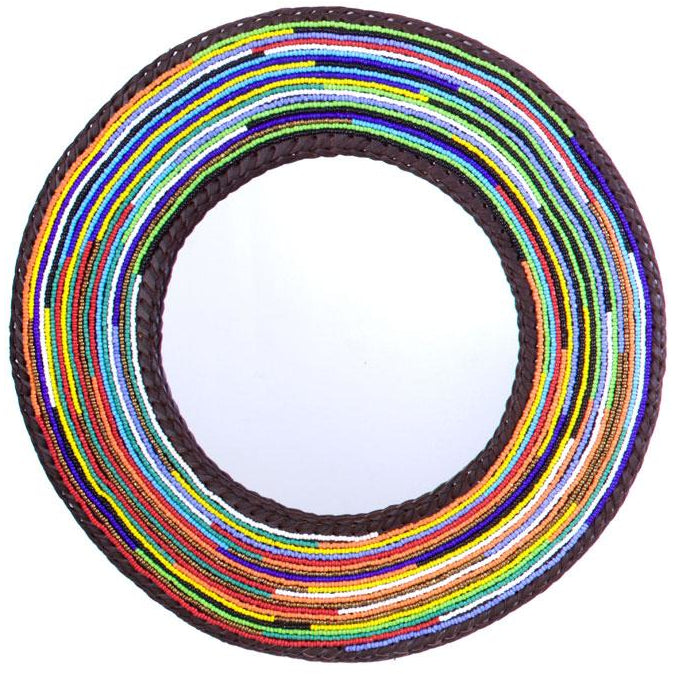 Massai Necklace Mirror - L
