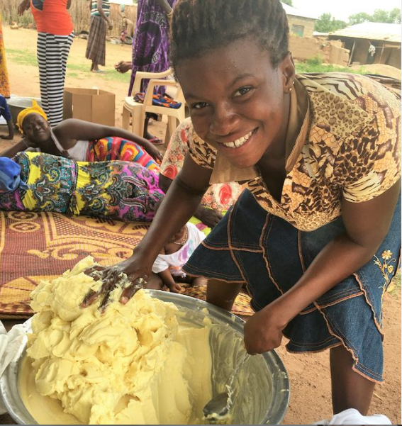 raw african shea butter