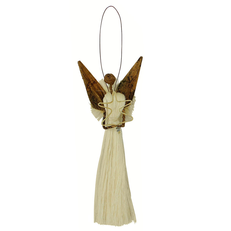 Sisal Angel Ornament