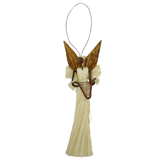 Sisal Angel Ornament