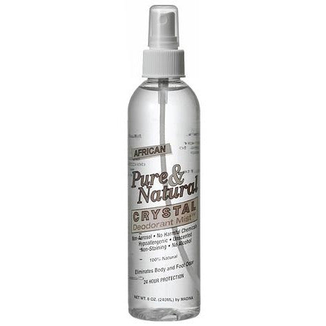 African Pure & Natural Crystal Deodorant Mist
