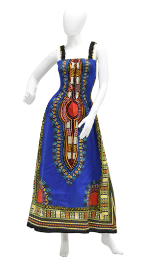 African Print Tube Dress